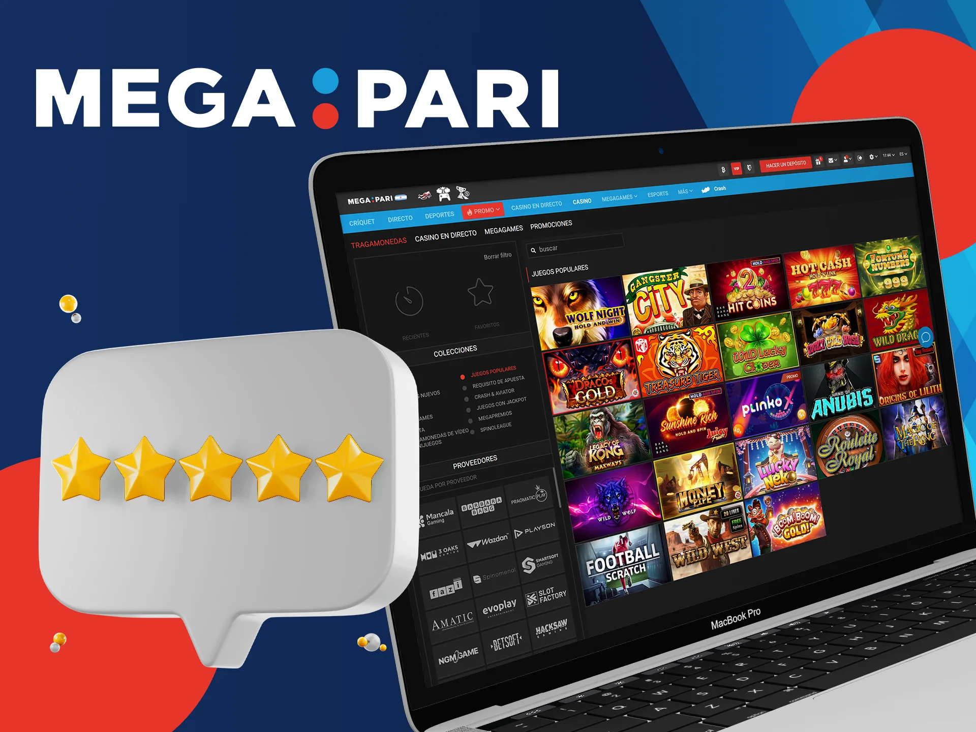 Si eres un entusiasta de las tragamonedas, Megapari es una opción que no deberías pasar por alto.